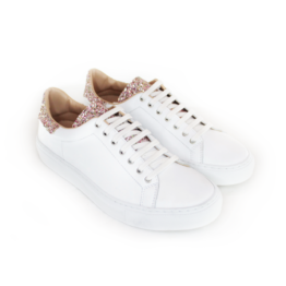 sneakers_art.3009 Softy bianco+Glitter carnival rosa+vit.bis+fondo Serena bianco