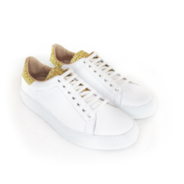 sneakers_art.3009 Softy bianco+Glitter top oleatino 514+vit.bis+fondo Serena bianco